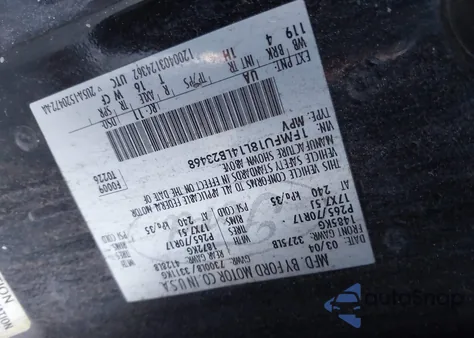 2004 Ford Expedition Eddie Bauer from USA, damaged, VIN 1FMFU18L14LB23468